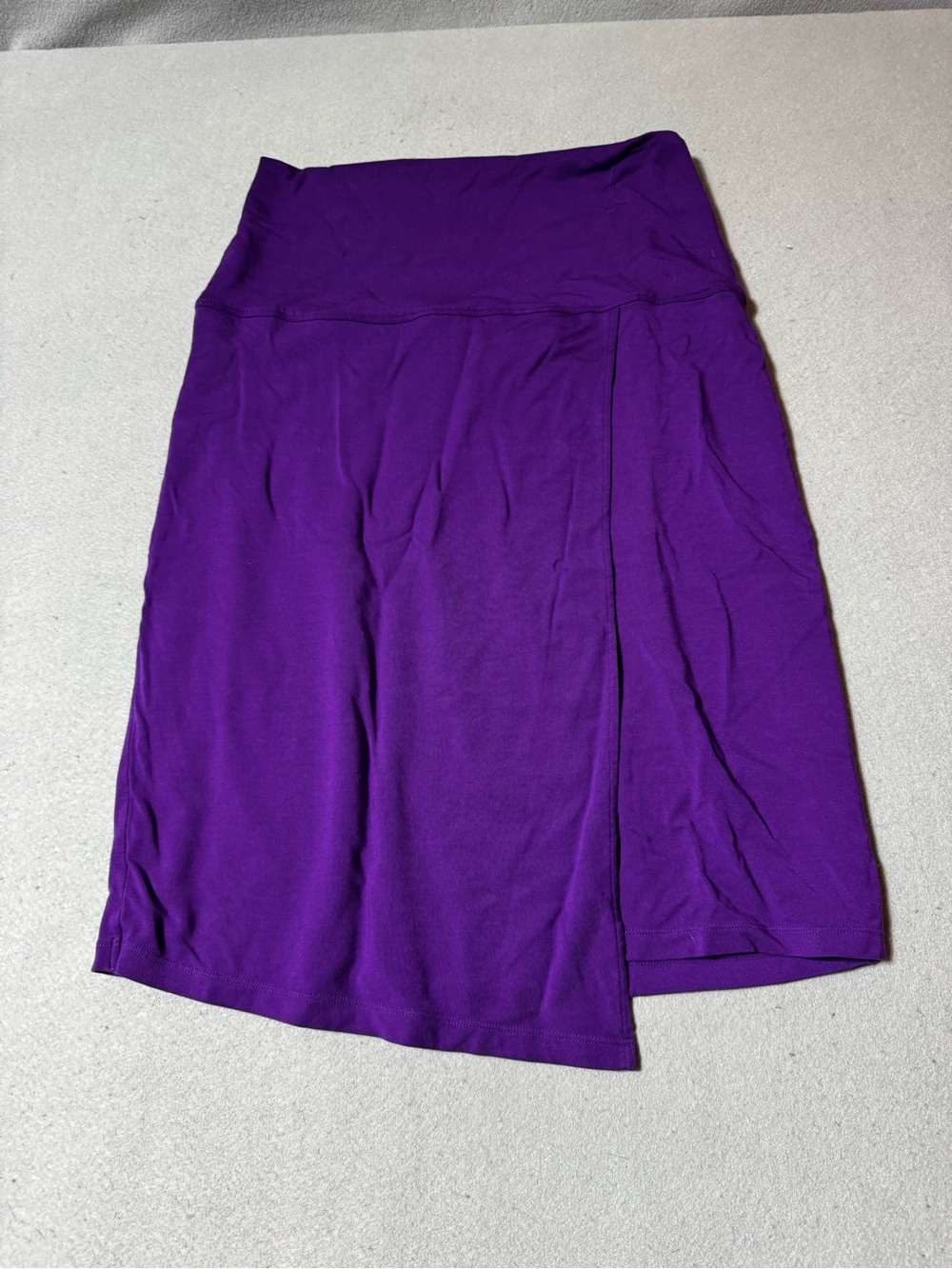 Athleta Deep Purple Midi Wrap Skirt